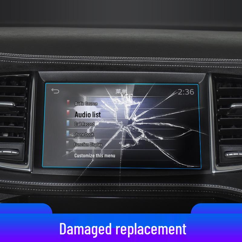 Infiniti QX50/QX50L Navigation Screen Protector: Tempered Film for Center Console (Fits 24 Models)