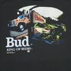 VTG 1995 Budweiser Broaște Buds Pentru Tine Bere Busch Tricou Cusătură Simplă REIMPRIMARE