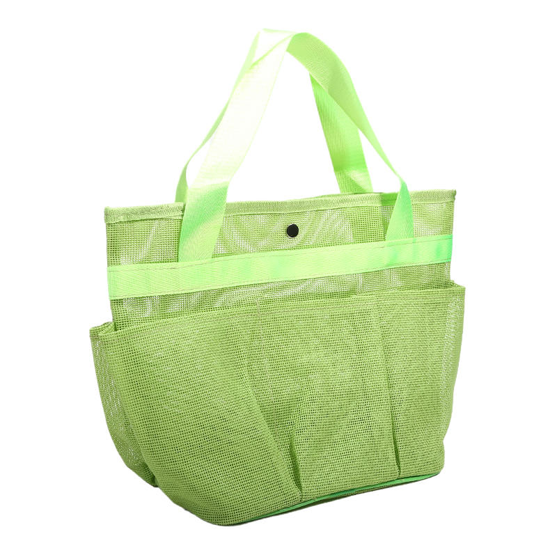Mesh Shower Bag Hanging Toiletry Bag Portable Wash Bag Quick Dry Cosmetic Bag Shower Organizer for Bathroom Dorms Beach Camping