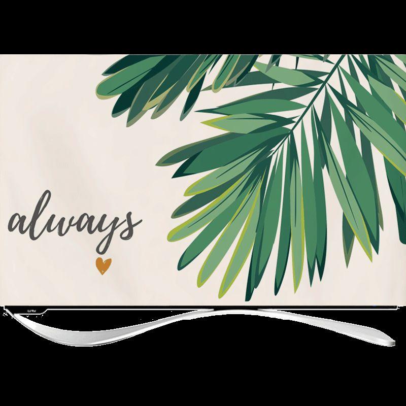 

Скандинавские комплекты чехлов для телевизора Пылезащитный чехол Чехол для ЖК-монитора Чехол для компьютера Милый чехол от пыли для телевизора Ткань 55 дюймов 65 дюймов Для дома Tropical Plant 9-Velvet 24 inches