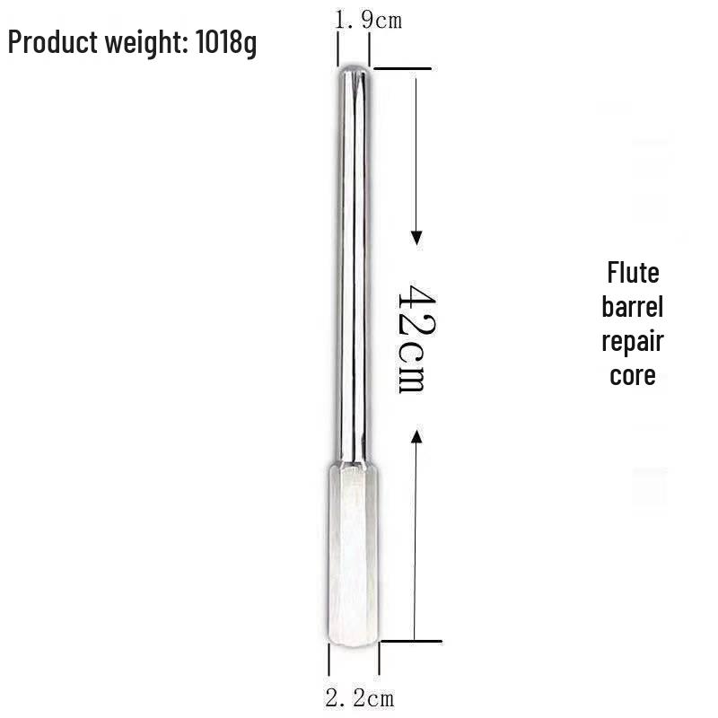 Flute Repair Tools: Brass Pipes, Mouthpiece & Body Shapers for Dent and Deformation Fixes.