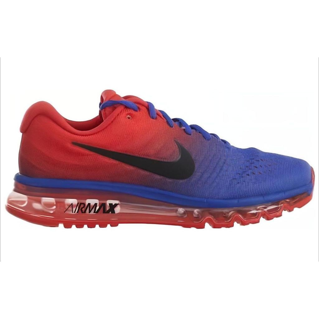 Nike Air Max 2017 Men Sneakers Blue Paramount-blue Max-orange-black 849559-402