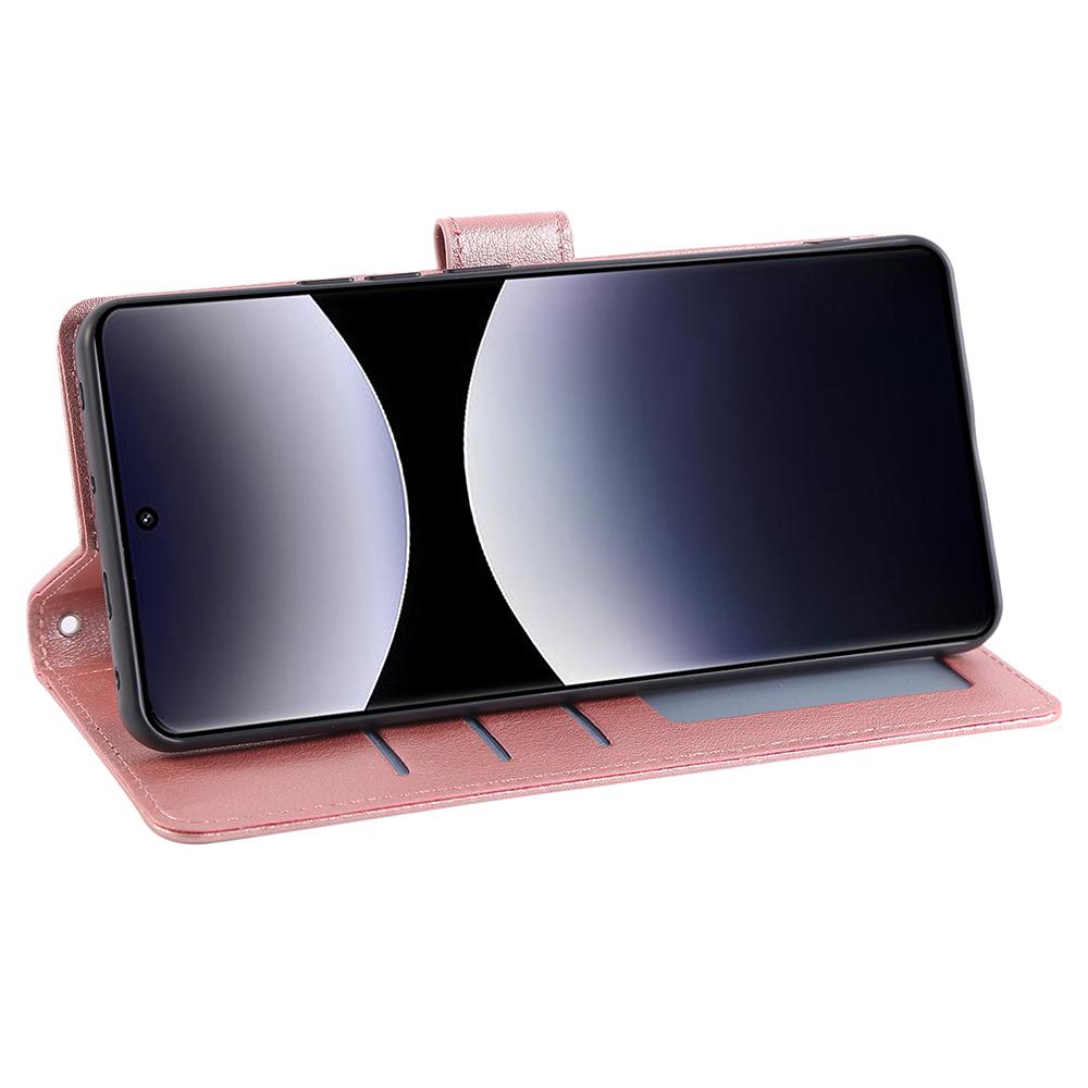 Phone Case For Xiaomi Redmi Note 14 Pro 5G/Note 14 Pro+ 5G/Poco X7 5G Wallet Stand View PU Leather Cover