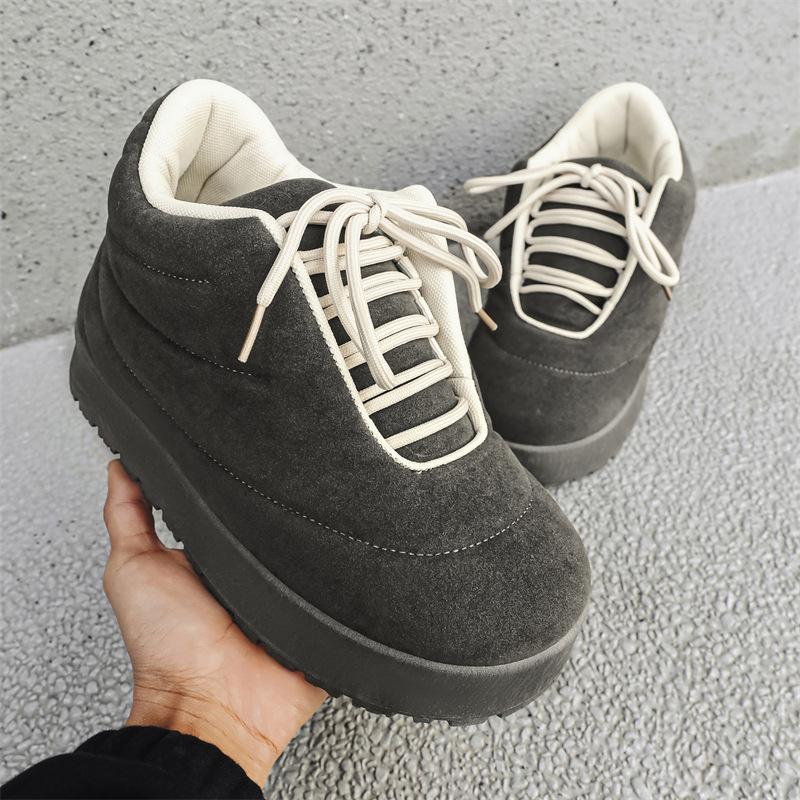 

Foreign trade 2025 new men s shoes niche bread shoes trend sports and leisure board shoes men s Y15 39 серый