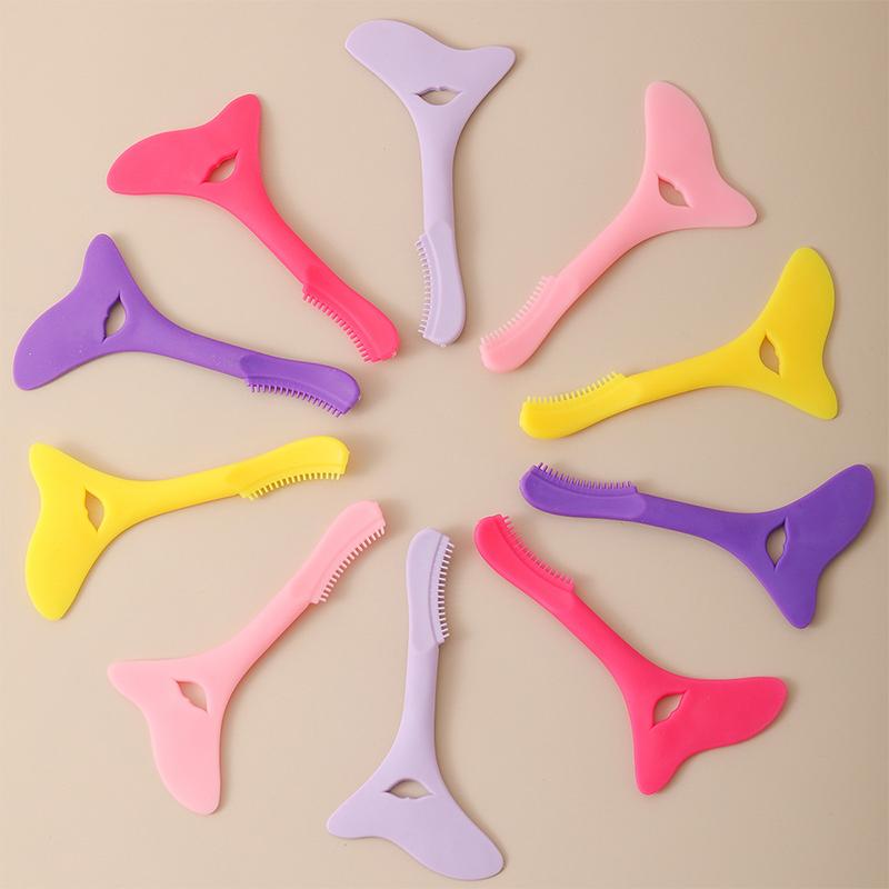 Multi-Functional Eyeliner Stencil Wing Tips Eyeliner Aid Drawing Lipstick Wearing Aid Reusable Makeup Tools Auxiliary Artifact