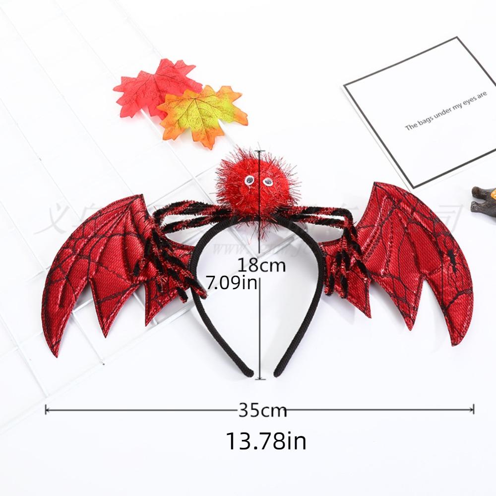 Funny Cloth Halloween Hairband Ghost Headwear Spider Headband Hair Accessories Headdress Bat Hair Band Ladies