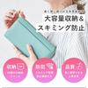 Style On Bag LIZDAYS Long Genuine Round Zipper Wallet, Anti-Skimming, Leather, Women's, (Dark Green) [Used]