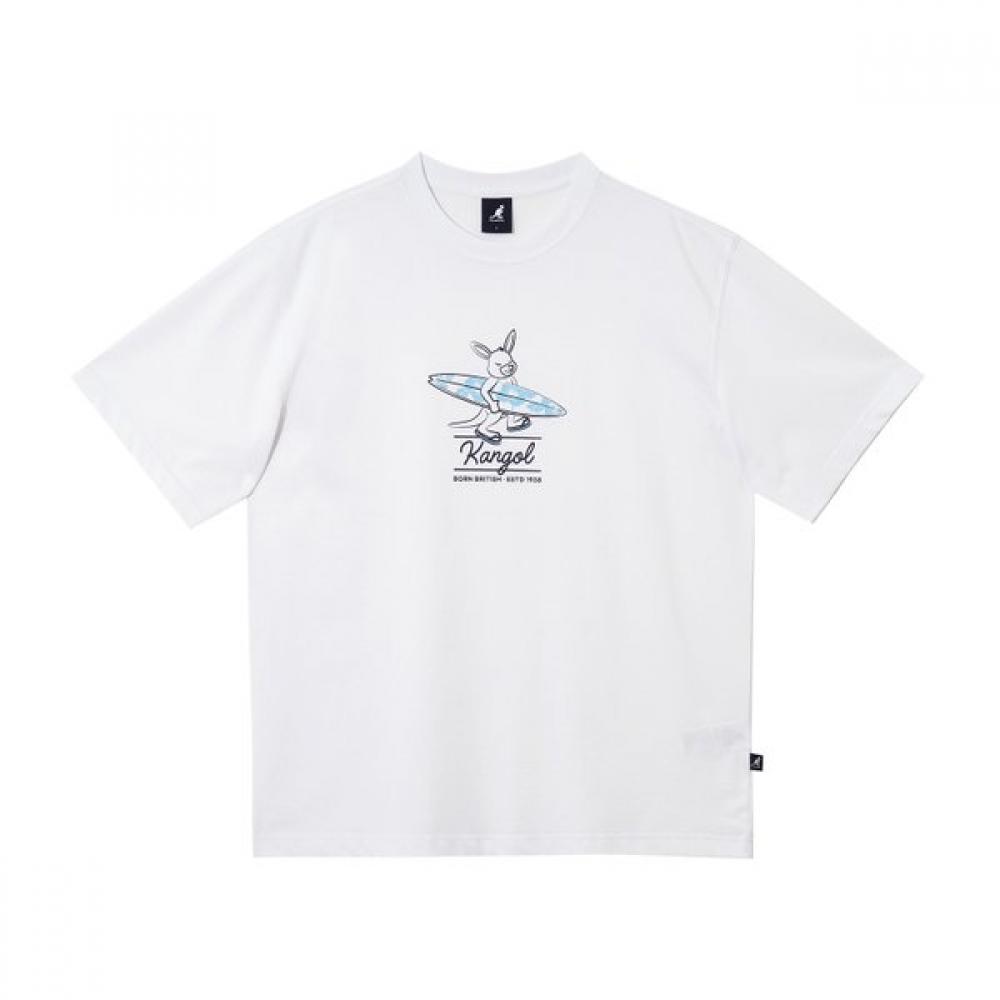 

Kangol Surf Graphic T shirT 2825 whiTe XL