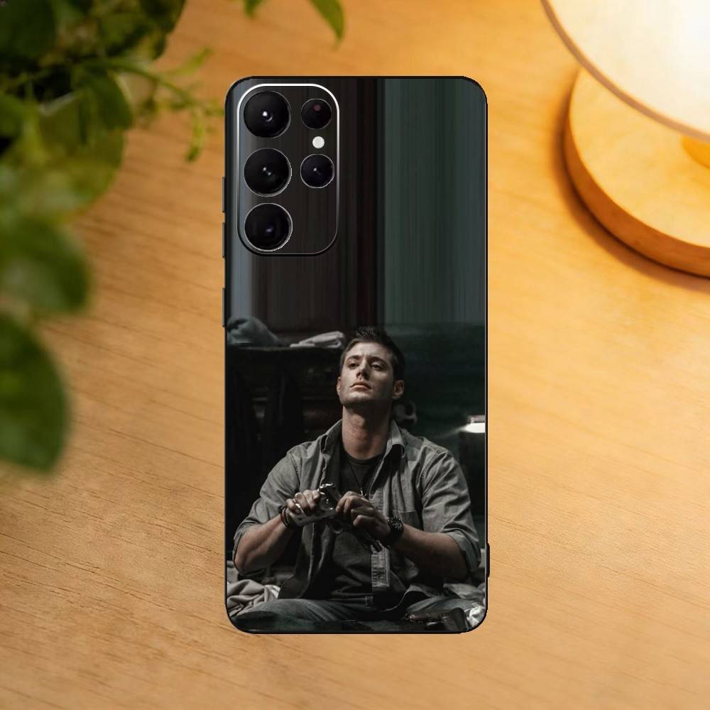 J-Jensen Ackles D-Dean Winchester phone Case For Samsung S25,24,21,22,23,30,Ultra,20,Plus,Fe,Lite,Note Soft Black Cover