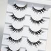 5 Pairs Wispy Foxy Eye Lashes Long Natural Fake Lashes Women's Beauty Eyelashes  Eye Extension