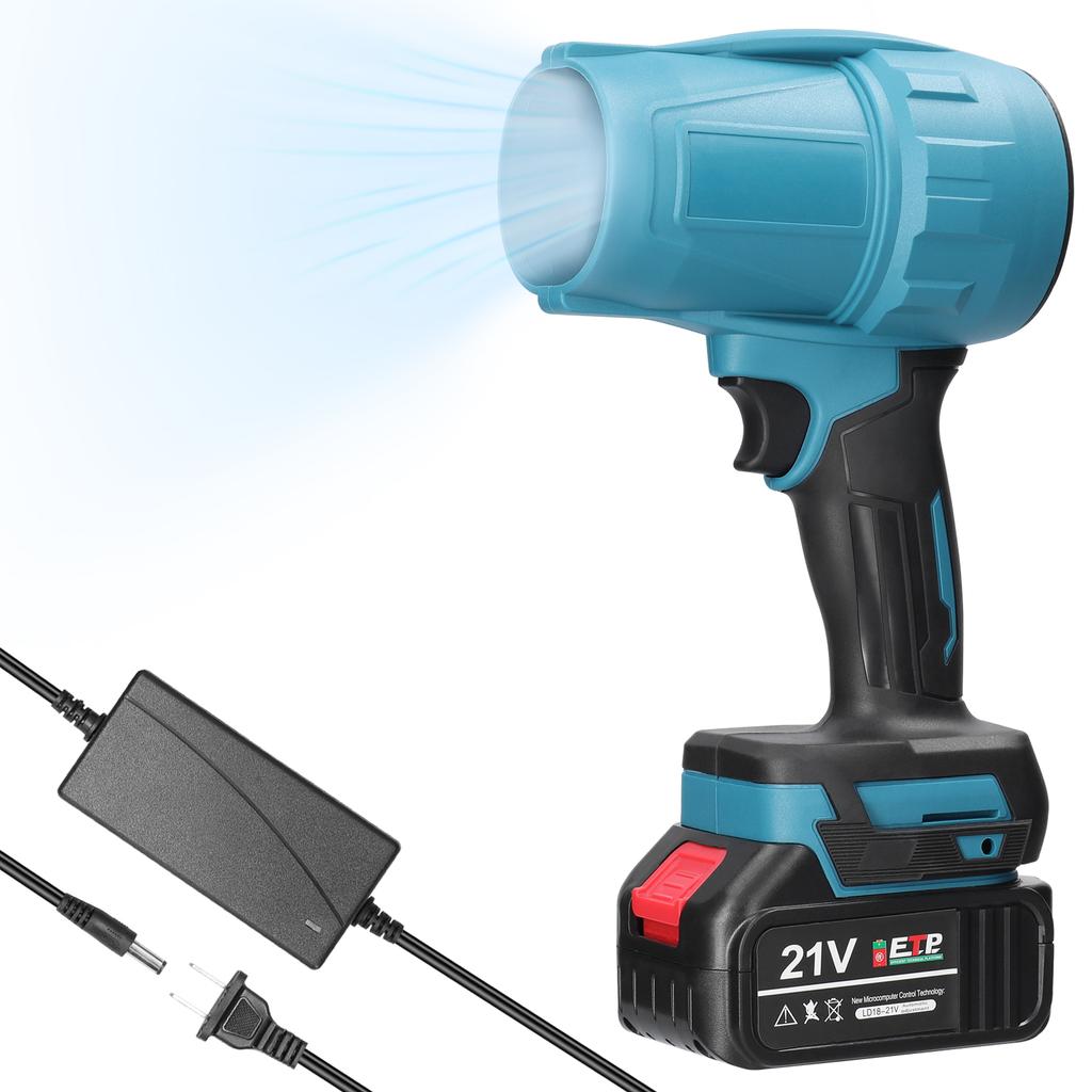 Turboventilator cu conducte portabil Ventilator cu jet de mare putere Litiu Ventilator violent Mașină de spălat auto multifuncțională înaltă