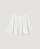 Peleubeu Dot Banding Flare Mini Skirt