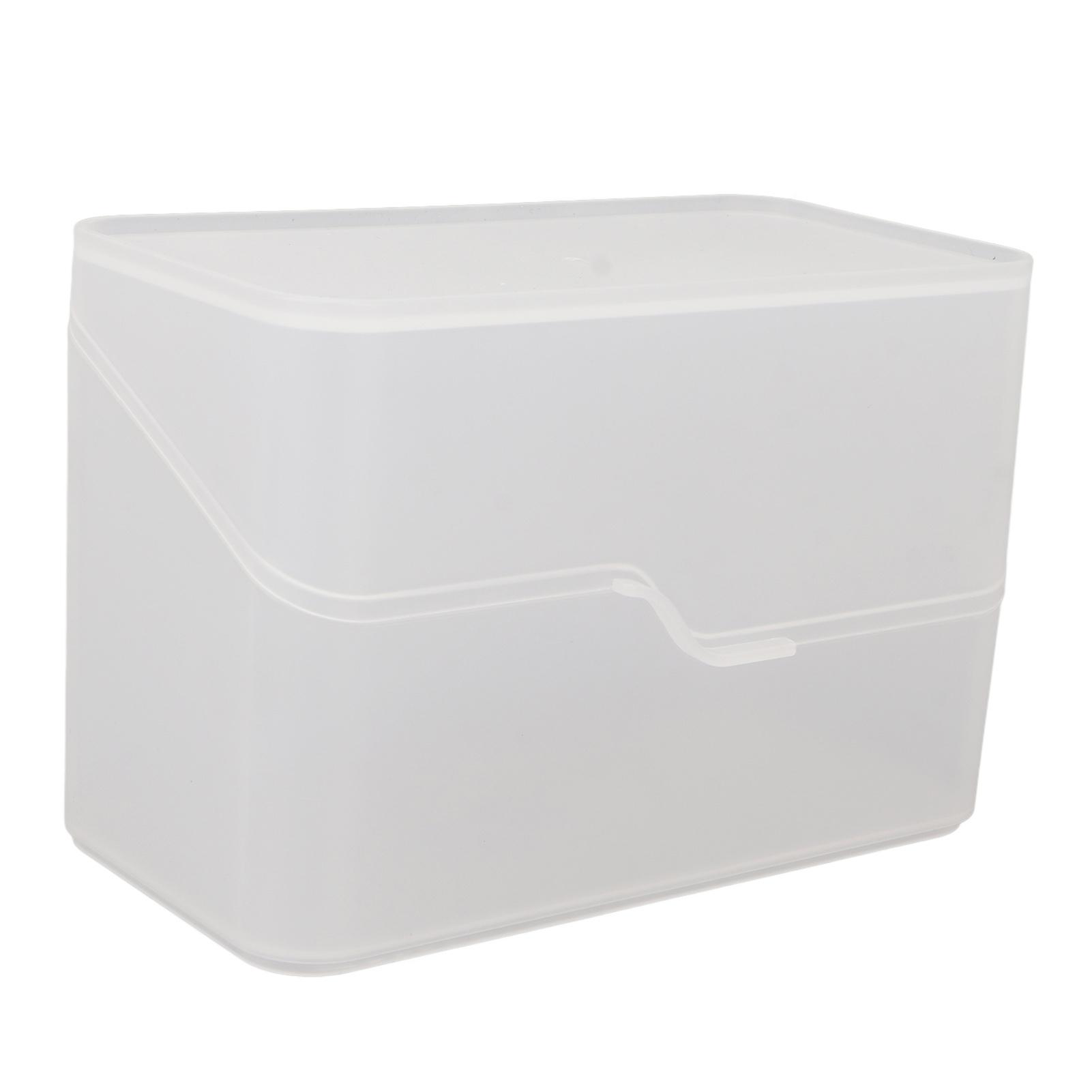 

Cosmetics Storage Box with Lid Desktop Dustproof Skin Care Product Lipstick Display Organizer for