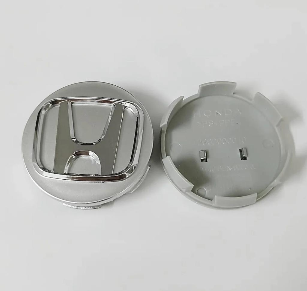 4pcs 58mm 69mm Wheel Center Cap Logo Hub Cover Badge Emblem For Honda Civic City Accord Odyssey Spirior CRV Hrv Jazz CBR HR-V