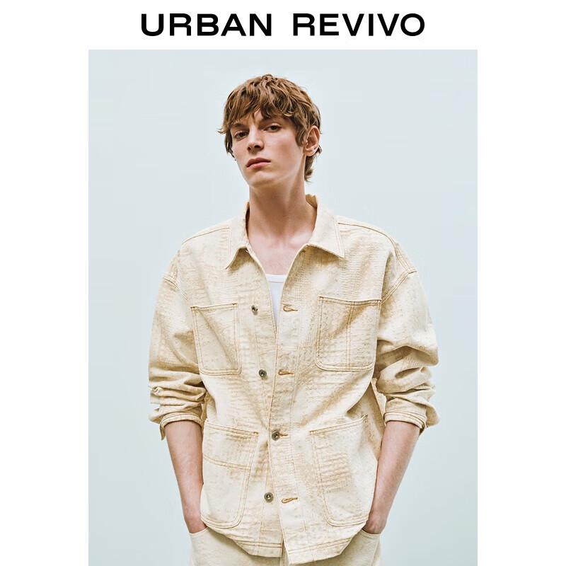 

UR Men s 2025 Fall Color-Block Casual Jacket L