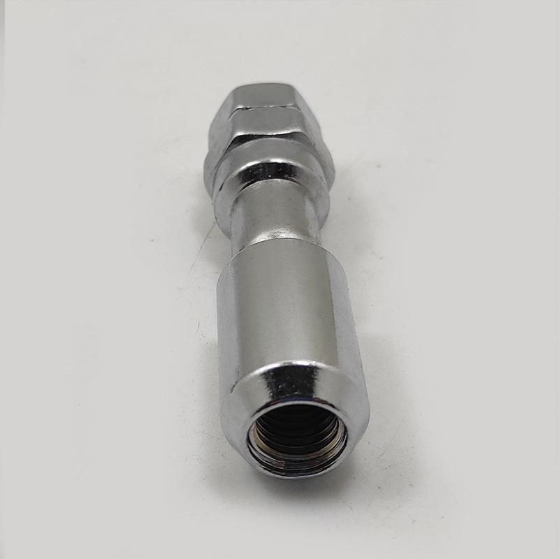 Silver Anti-theft Car Lug Nuts with Socket Key Tool