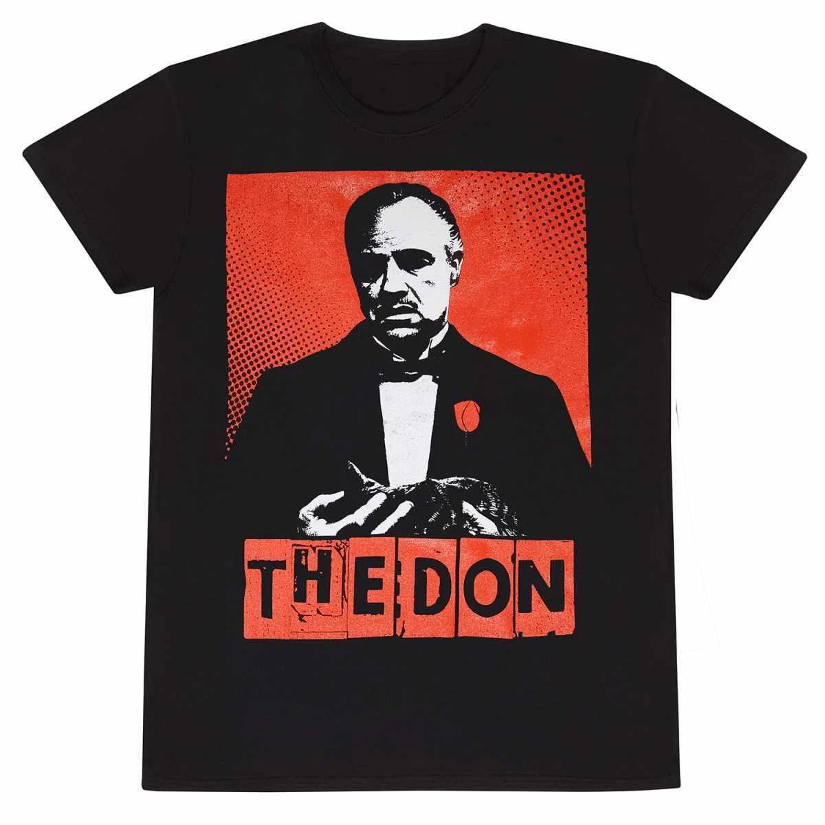 The Godfather The Godfather The Don Official Merchandise 100% Cotton T-shirt Mens Tees Top M/L/XL/2XL NEW- XL