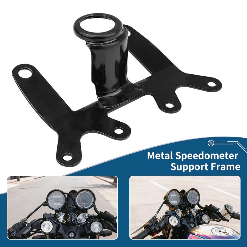 Motorcycle Accessories Instrument Bracket Motorbike Tachometer Speedometer Gauge Bracket Heavy Duty Iron Indicator Mounting