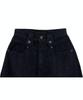 Teulimingbeodeu Front Yoke Denim Long Skirt [Raw Denim]