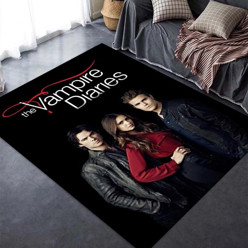 2025 Nuovo Tappeto Vampire Diaries per Soggiorno Camera da Letto Casa Decorazione Divano, Tappetino Antiscivolo per Giochi Bambini204