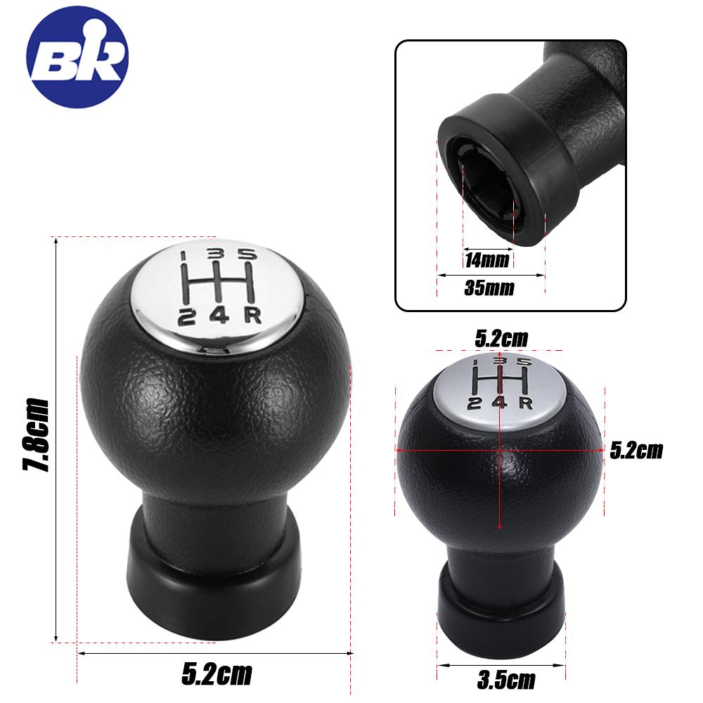 New Product Car Accessories Gear Shift Knob For Suzuki Swift SX4 2005‑2010 Fit "D" Type 5 Speed MT Adapter Automotive Interior