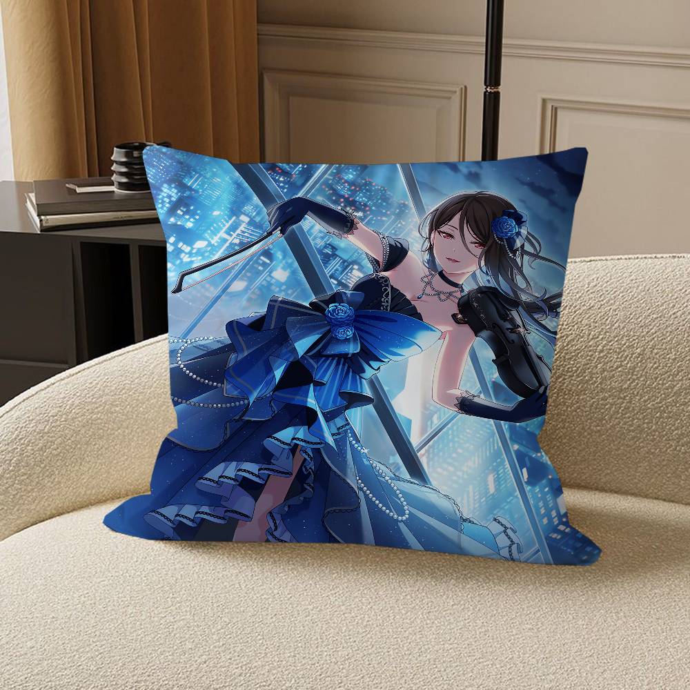 

Rui Yashio Office Cushion Pillowcase Car Cushion Cover45X45CM Lumbar Pillowcase Sofa Pillowcover 12x12Inch