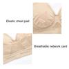 Plus Size Women Shockproof Breathable Wireless Push-up Vest Bra Sport Underwear