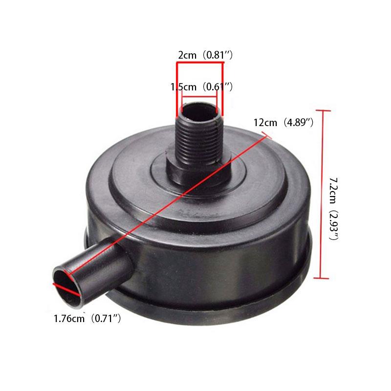 Air Inlet Intake Filter Silencer Muffler Assembly Compressor Pump 1/2" Male Npt