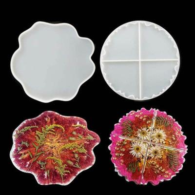 Combinatie Golf Onderzetter Siliconen Mal voor DIY Handgemaakt Maken Ambachten Kristal Epoxy Mal Epoxyhars voor Sieraden Maken