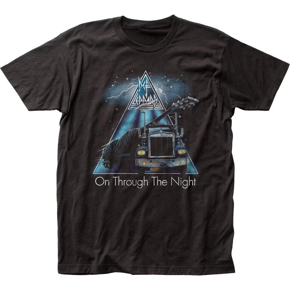 On Through The Night T-Shirt Music Rock Reprint Black | S - 4XL S