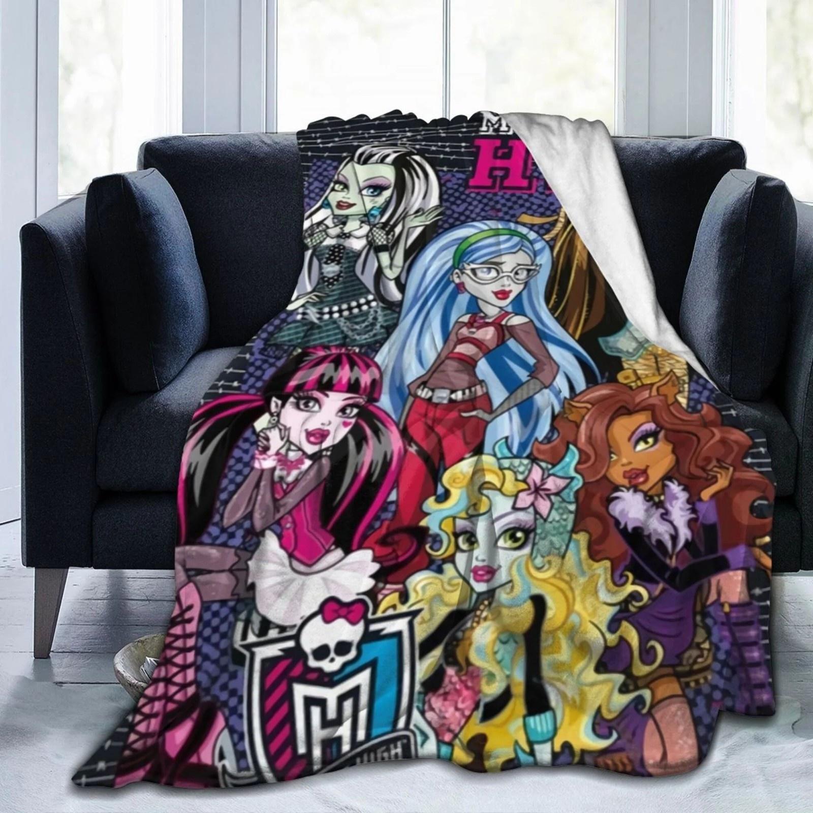 

Хэллоуинское одеяло, мягкое, теплое и удобное одеяло для дивана-кровати, подарки на Хэллоуин и украшение дома One Size