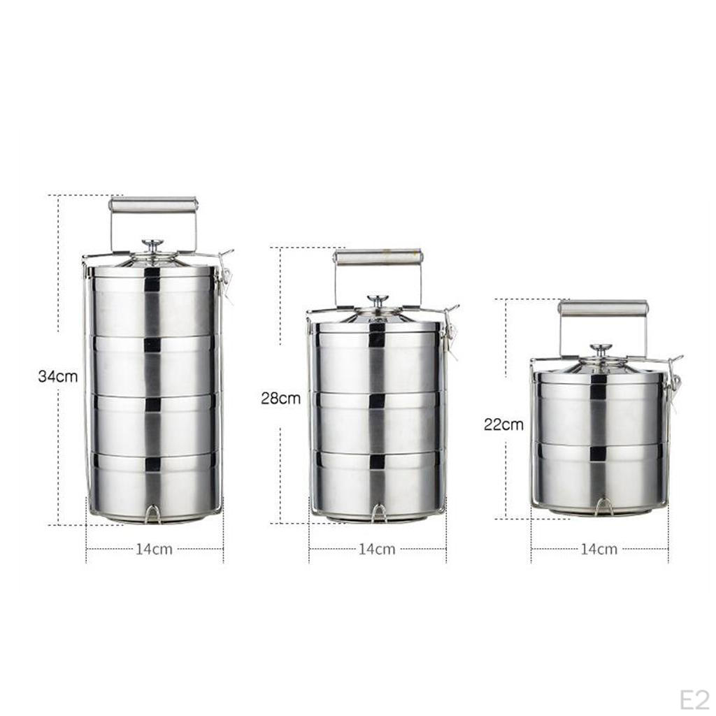 Bento Thermal Food Stainless Steel Storage Container
