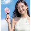 Portable Folding Neck Fan with Ice Compress for Outdoor Cooling