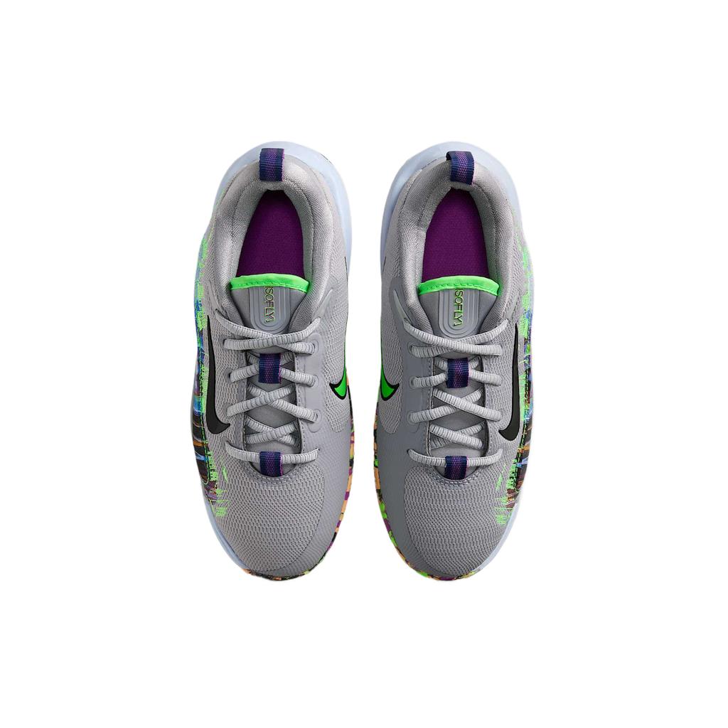 Nike ISOFLY Cushioning Rebound Breathable Low top Children's Basketball Shoes Kids' HV2281-001
