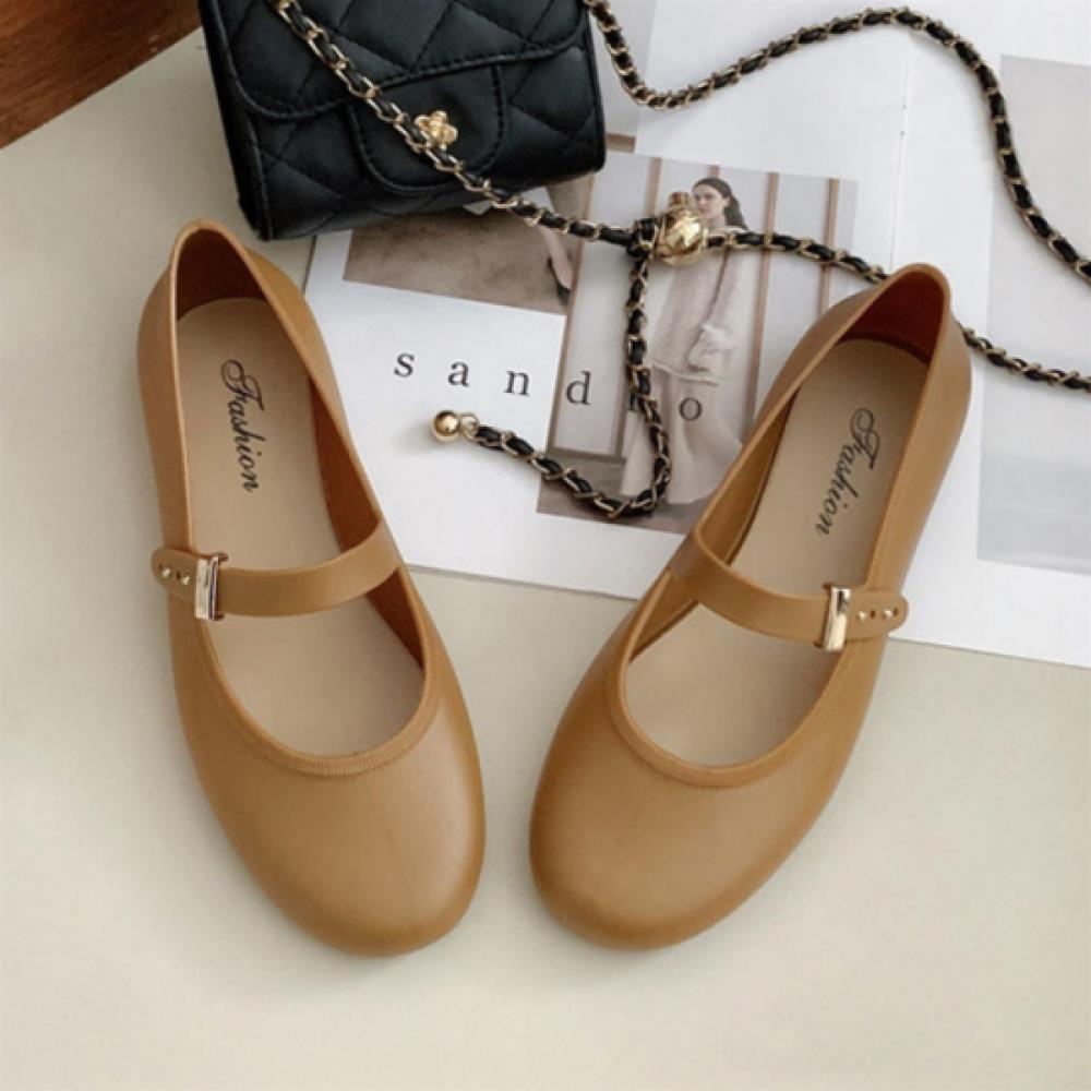 New Arrivals Open Run Women Mary Jane Simple Flat Shoes