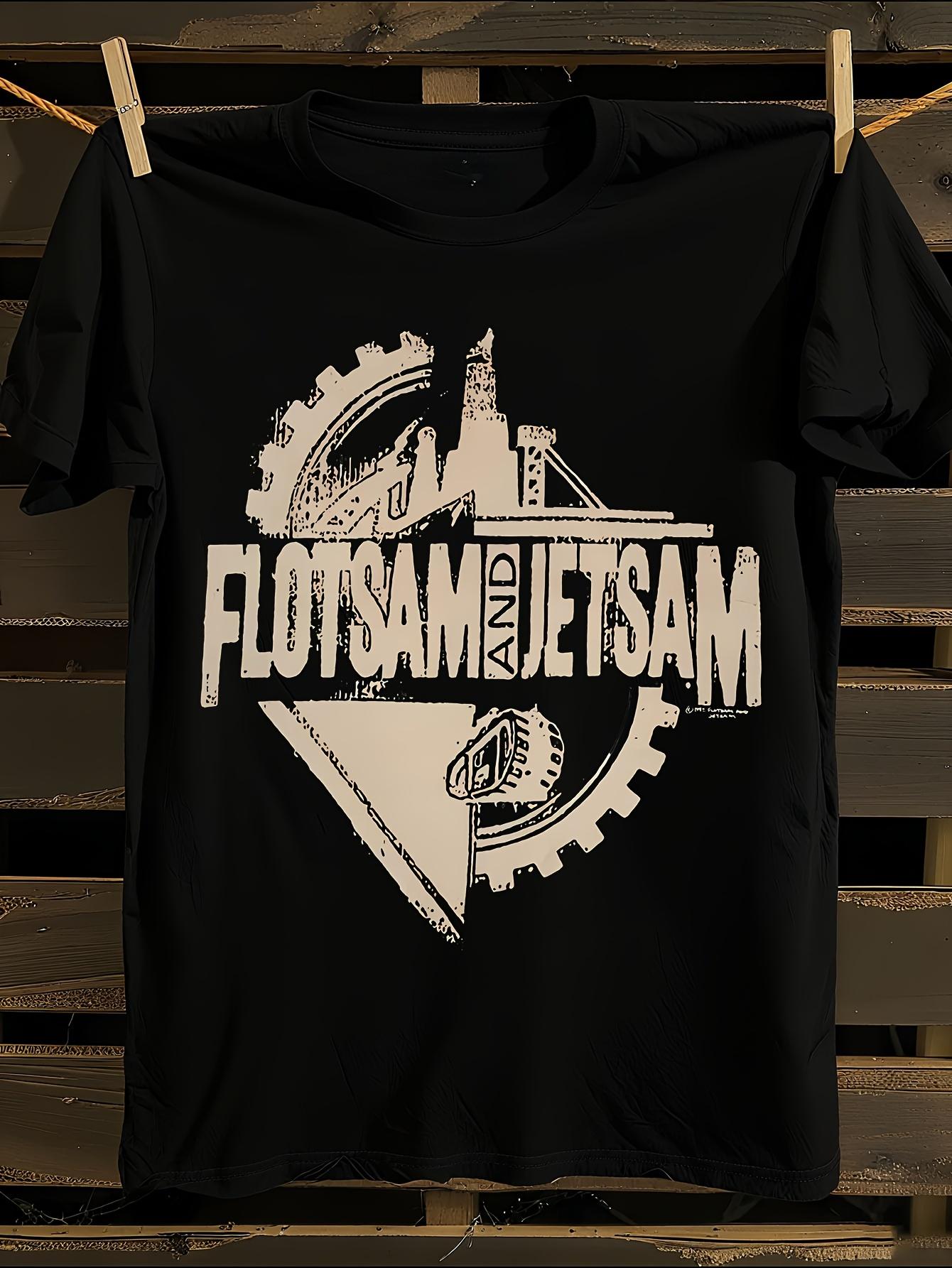 Vintage Tshirt Vintage 1992 Flotsam Jetsam Logo Tshirt M