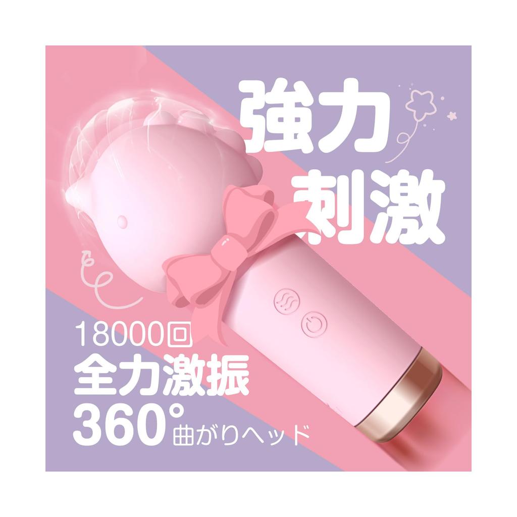 Electric Massager Original Vibrator Rotor Mini Electric Massager Powerful Vibrator for Women Pink Dinosaur 10 Types of Vibrations 25000 Times Full