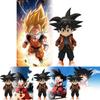 High Quality Pvc Dragon Ball Z Goku Figurine 15.5cm Cute Anime Display Model