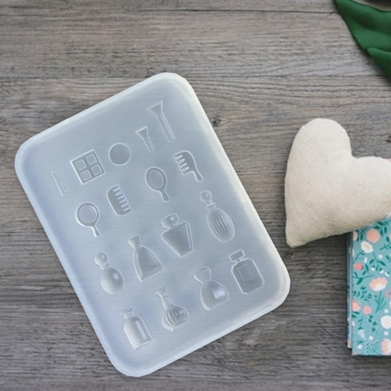 Easy to Clean Silicone Mold Dressing Table Accessories Mould Elegant Jewelry Accessory Making Mould for Craftsmen