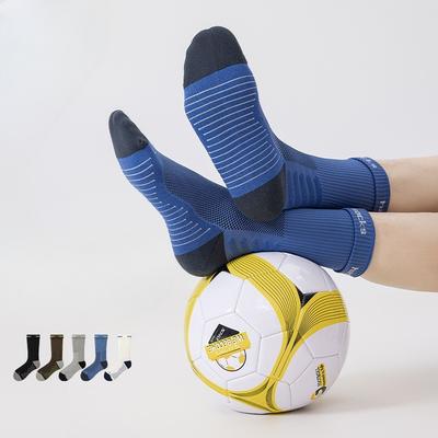 Men's Breathable, Sweat-absorbing, Odor-proof Boneless Towel Bottom Socks for Autumn Sports Running Calf