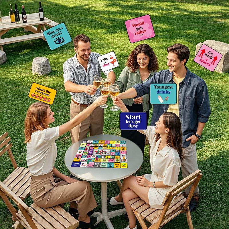 New Couple Board Party Drinking Tabletop Adult Dating Game