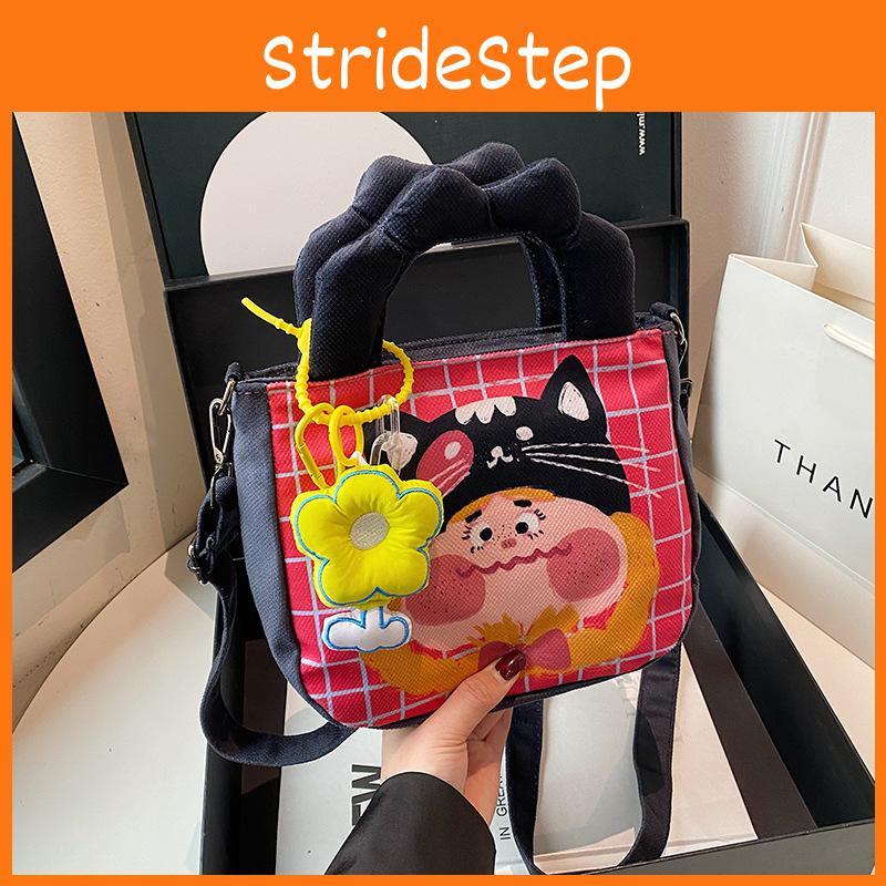 Large Capacity Graffiti Illustration Bag Personalized Handbag Bag Crossbody