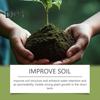 Proszek Aktywator Gleby Nawóz Bogaty w Składniki Odżywcze Stymulator Wzrostu Roślin Proszek do Aktywacji Gleby do Mieszanki Doniczkowej Siewek Kompost Rośliny Doniczkowe Zewnętrzne