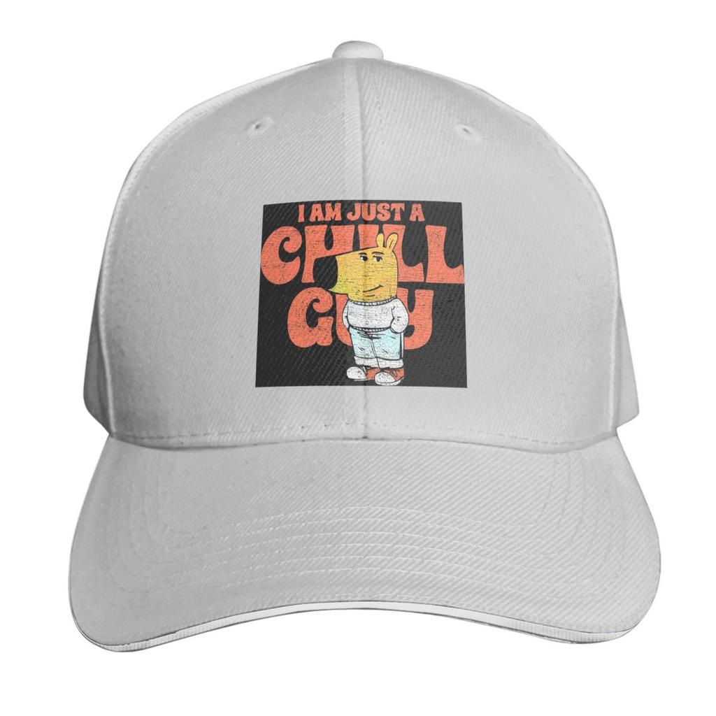 Vintage I Am Just A Chill Guy Cap Fashion Casual Baseball Caps Adjustable Hat Hip Hop Summer Unisex Baseball Hats