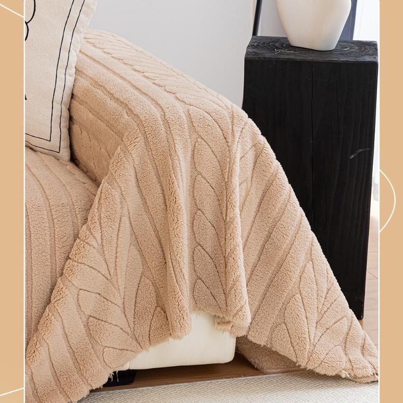 Shu cotton lint thickened sofa towel, a whole full-cover sofa cover in autumn and winter