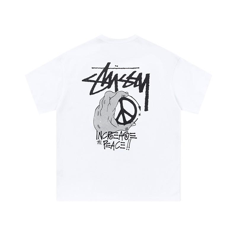 Unisex biezs kokvilnas T-krekls ar ielu