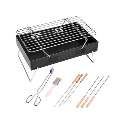 Foldable Outdoor Charcoal BBQ Grill