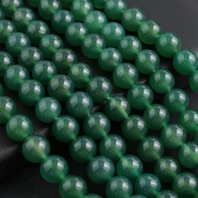 Isoaltion Bead Natural Stone Maylay Jade Round Beads For Jewelry Making DIY Necklace Earrings Bracelet Accessory