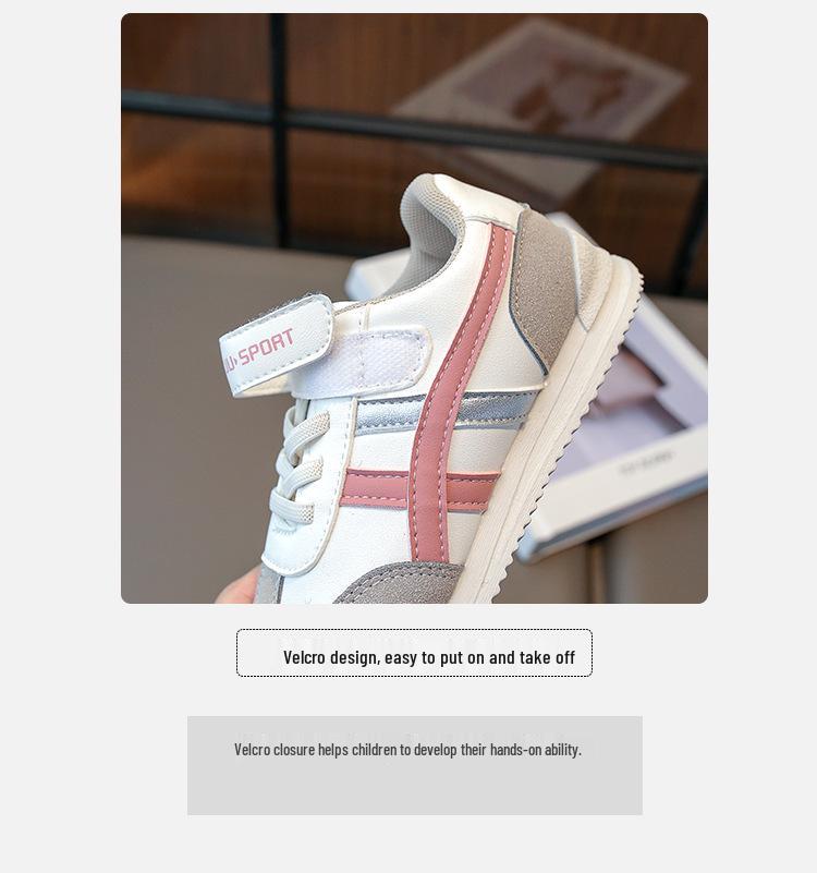 2023 Autumn Forrest Gump Children's Soft Sole Sneakers - Silver Casual Shoes for Boys & Girls