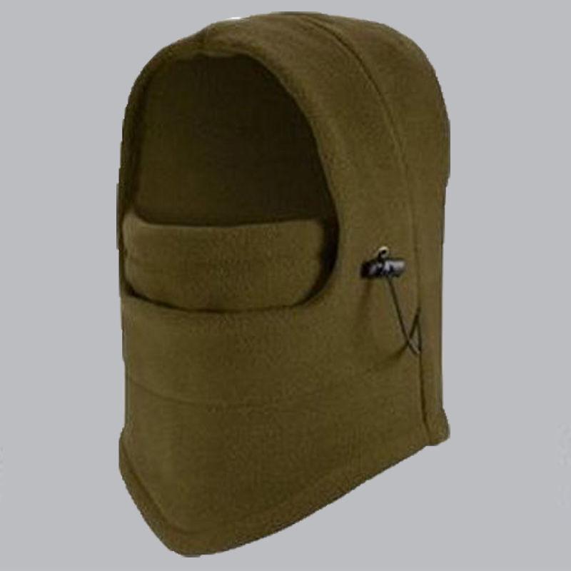 Winter Winddichte Fleece Radmütze Maske - Dicke, Warme Kopfbedeckung zum Skifahren und für Outdoor-Aktivitäten